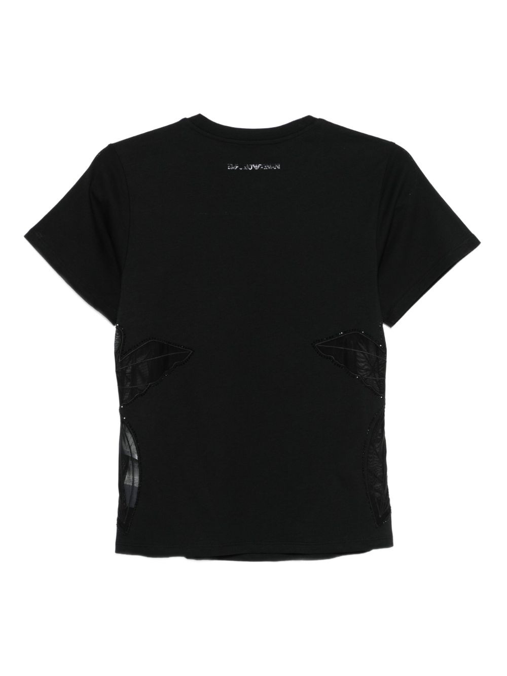 butterfly-embellished t-shirt - 2