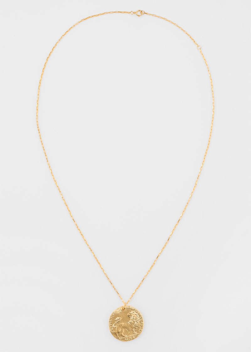 Paul Smith 'Il Leone Medallion' Chain Necklace by Alighieri outlook