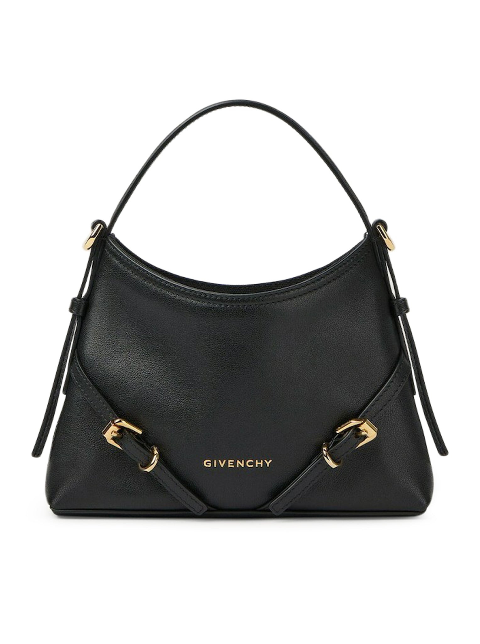 VOYOU NANO BAG IN POLISHED LEATHER - 1