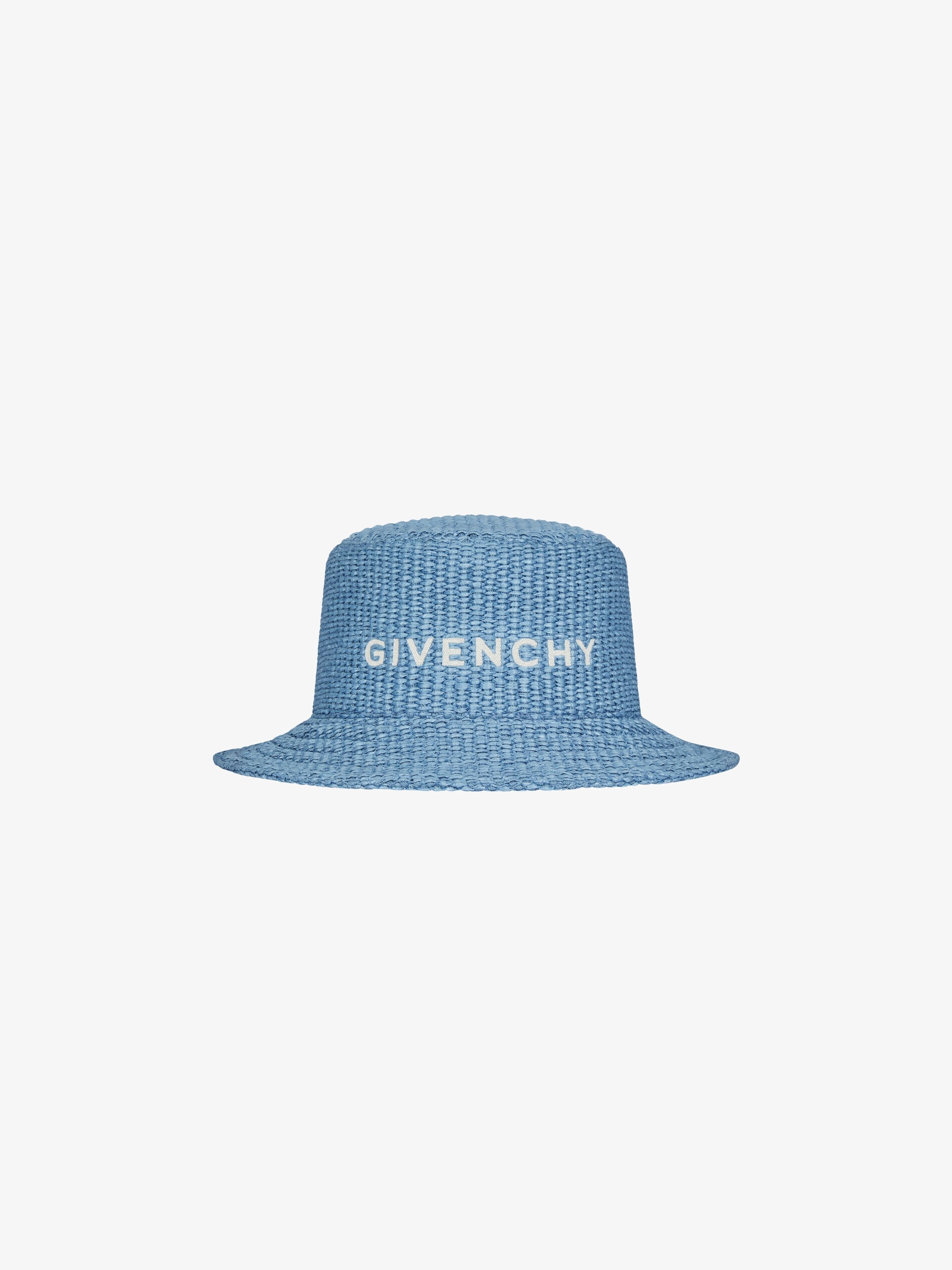 GIVENCHY BUCKET HAT IN RAFFIA - 1