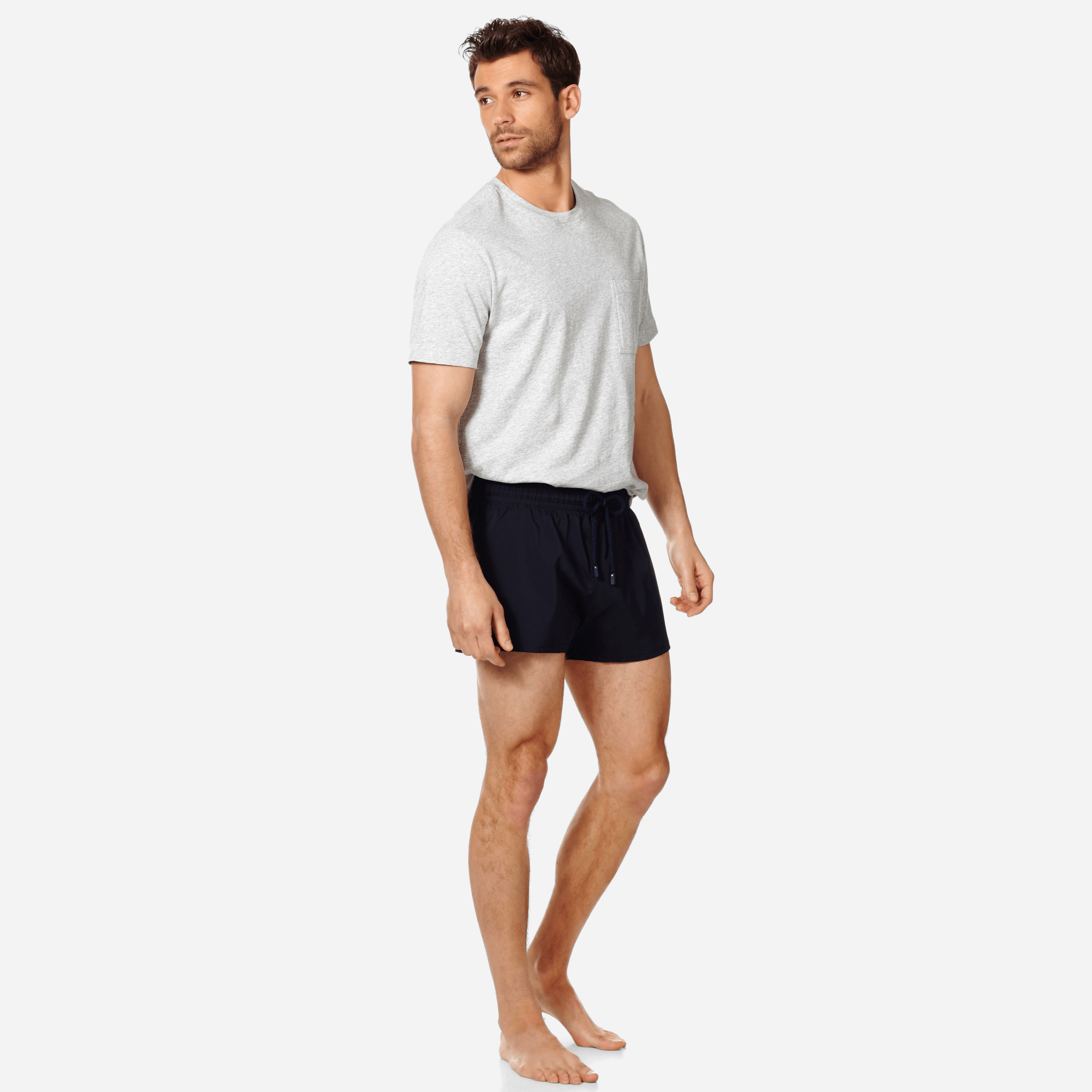 Men Swim Trunks Solid - 6