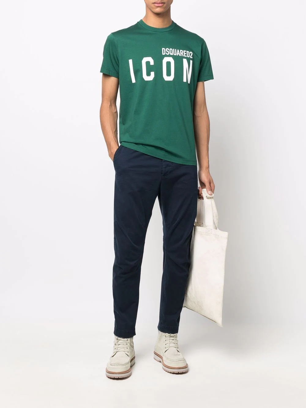 Icon logo print T-shirt - 2