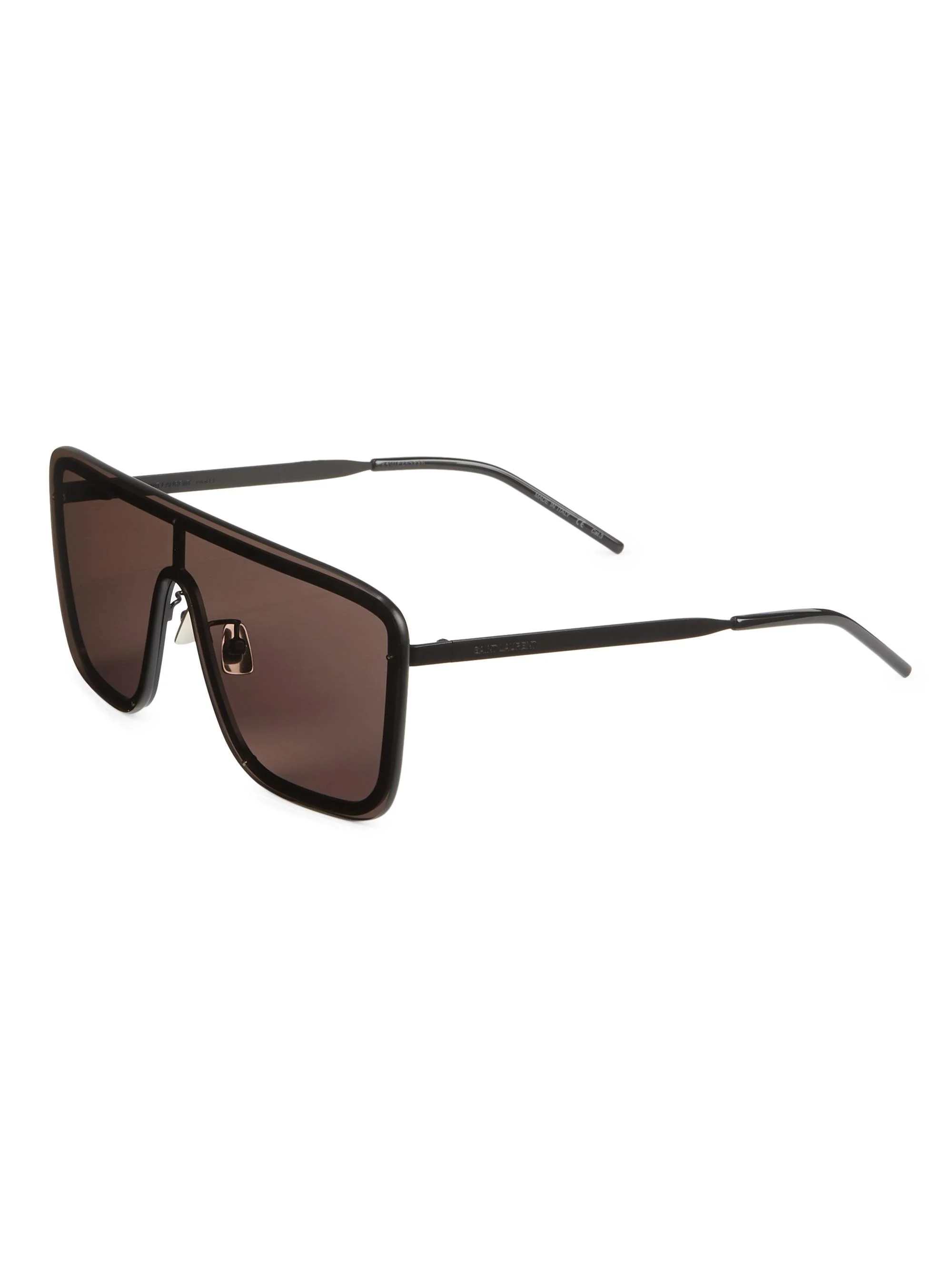 Women's 99MM Mask Sunglasses - Black - 1
