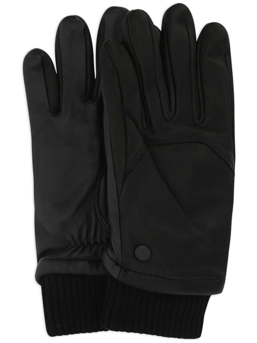 ribbed cuff gloves - 1