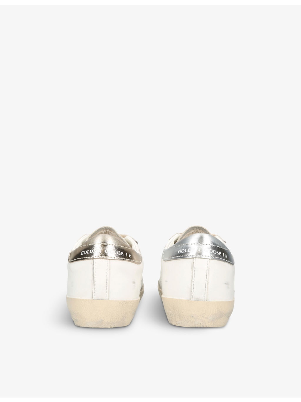Hi Star 10622 glitter-embellished leather low-top trainers - 4