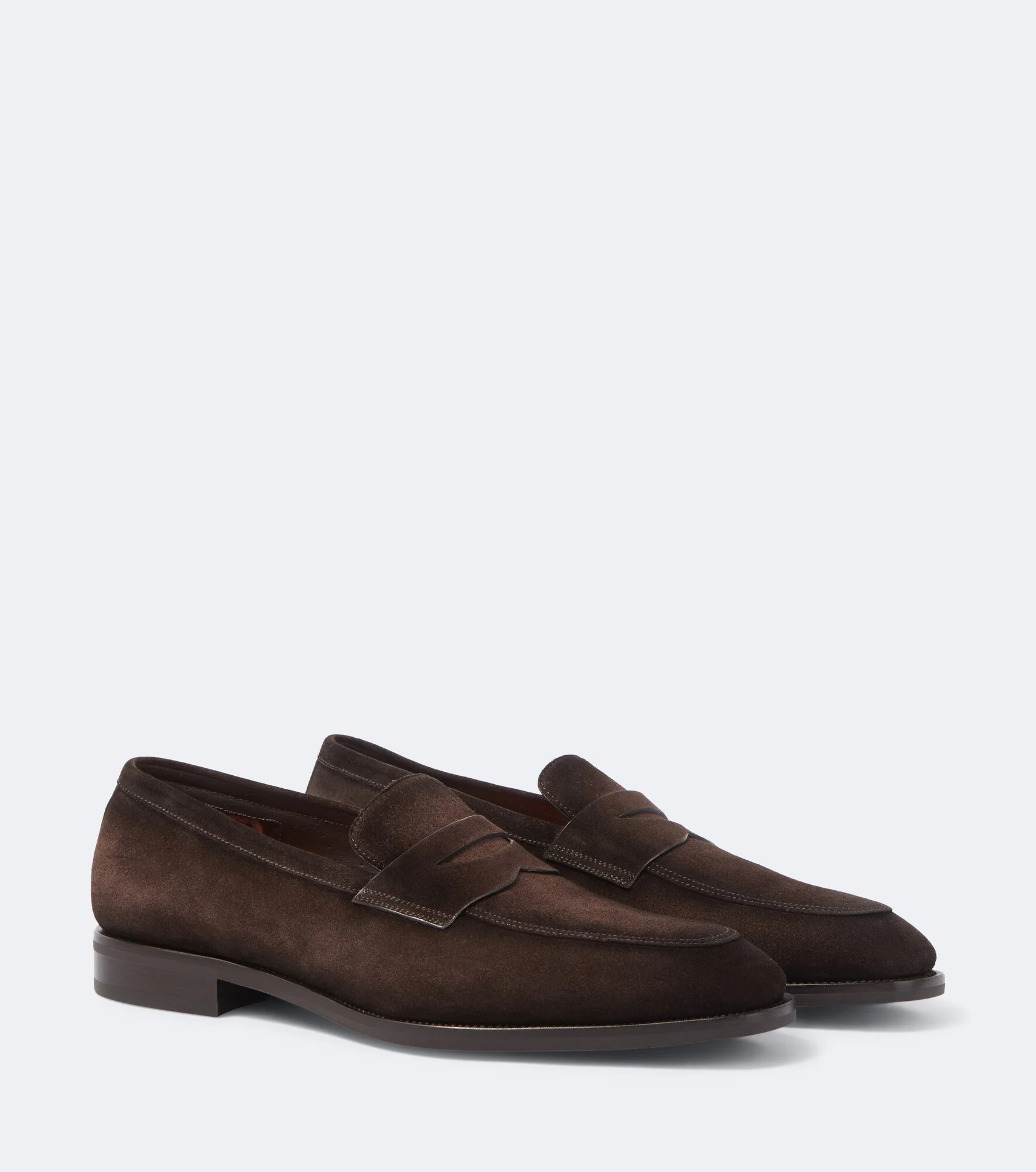 Gregor suede penny loafers - 1