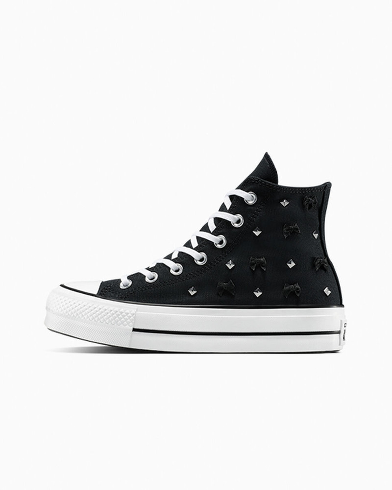 Converse Chuck Taylor All Star Lift Platform Bows & Studs outlook