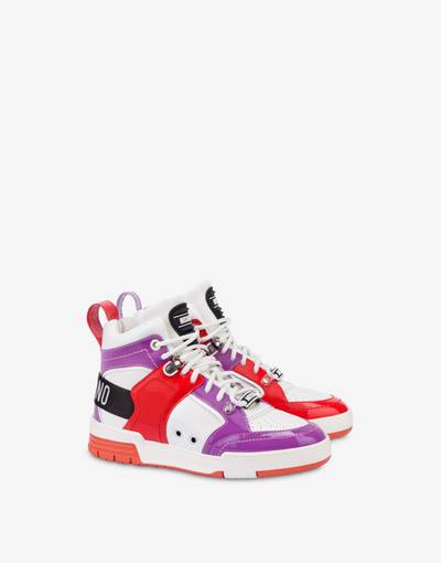 Moschino STREETBALL HIGH-TOP SNEAKERS outlook