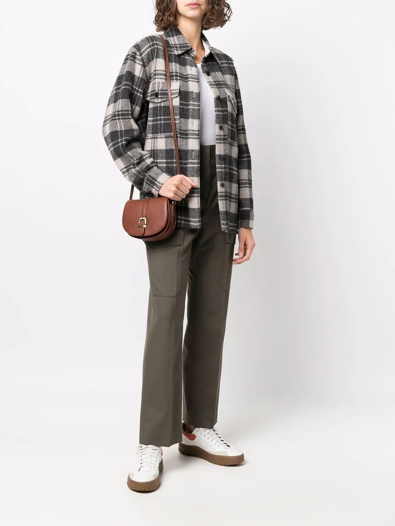 Barbour Laire leather saddle bag outlook
