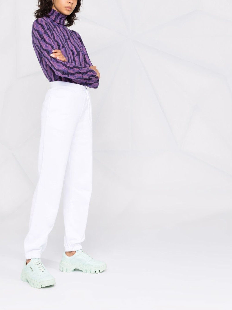 logo-print cotton track pants 6