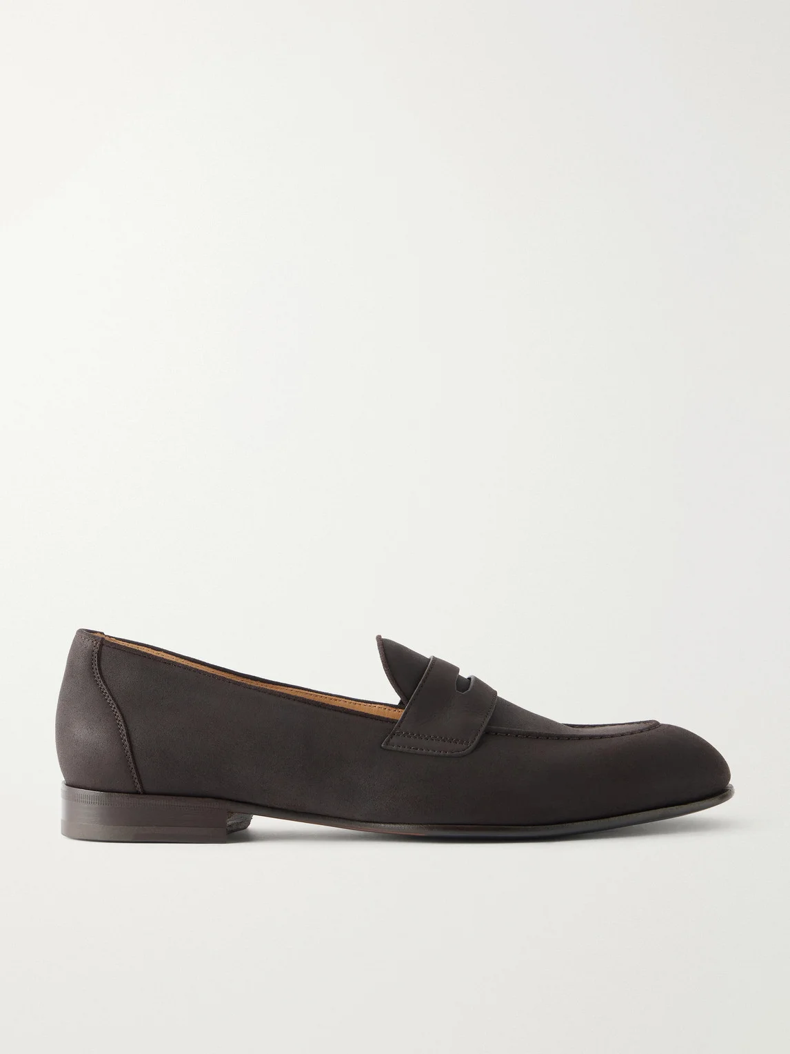 Nubuck Penny Loafers - 1