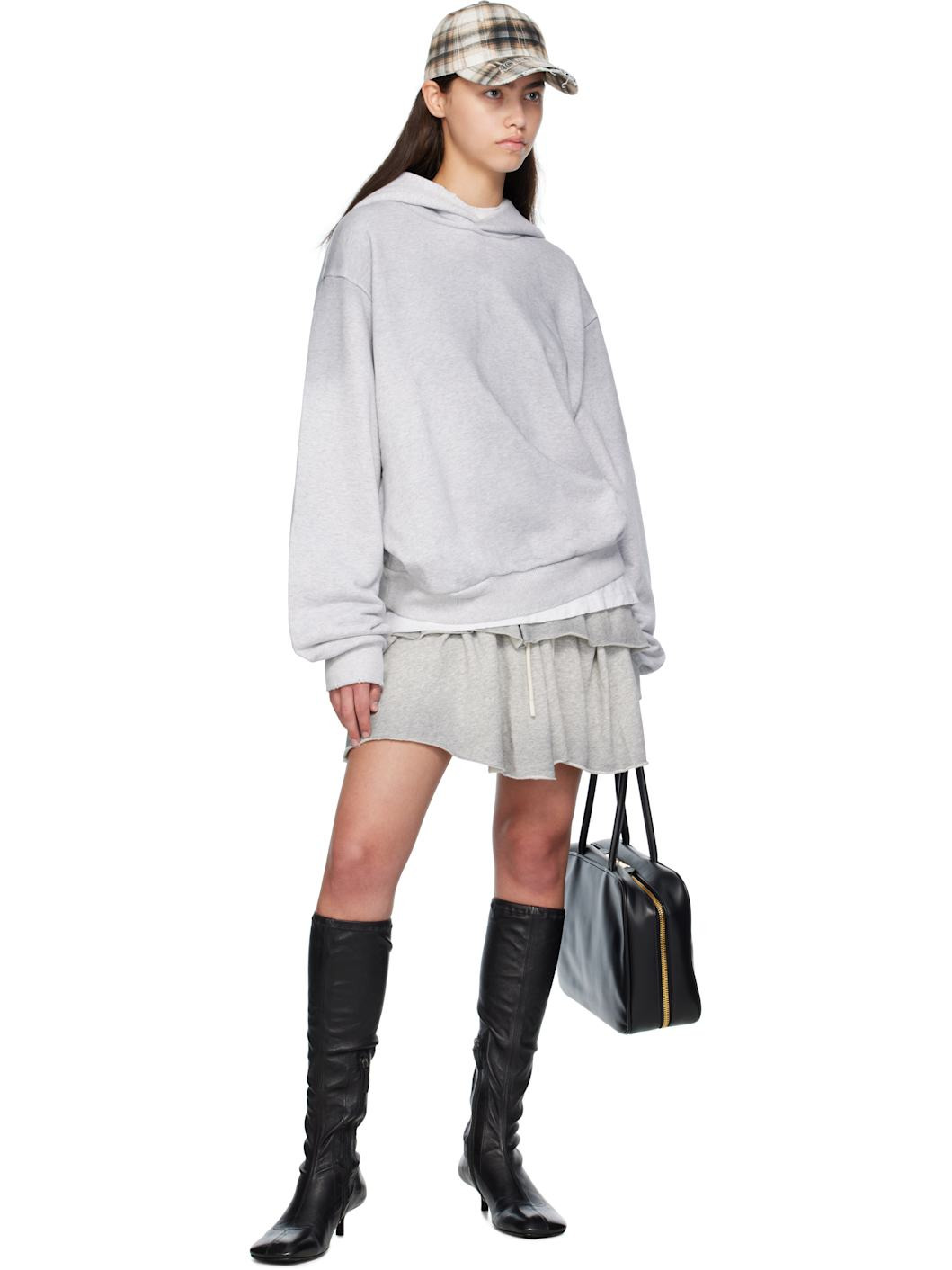 Gray Logo Hoodie - 4