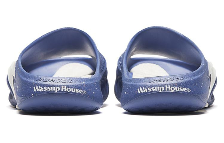 ANTA x WASSUP Nitrogen Slides'Blue White' 912411801-1 - 4