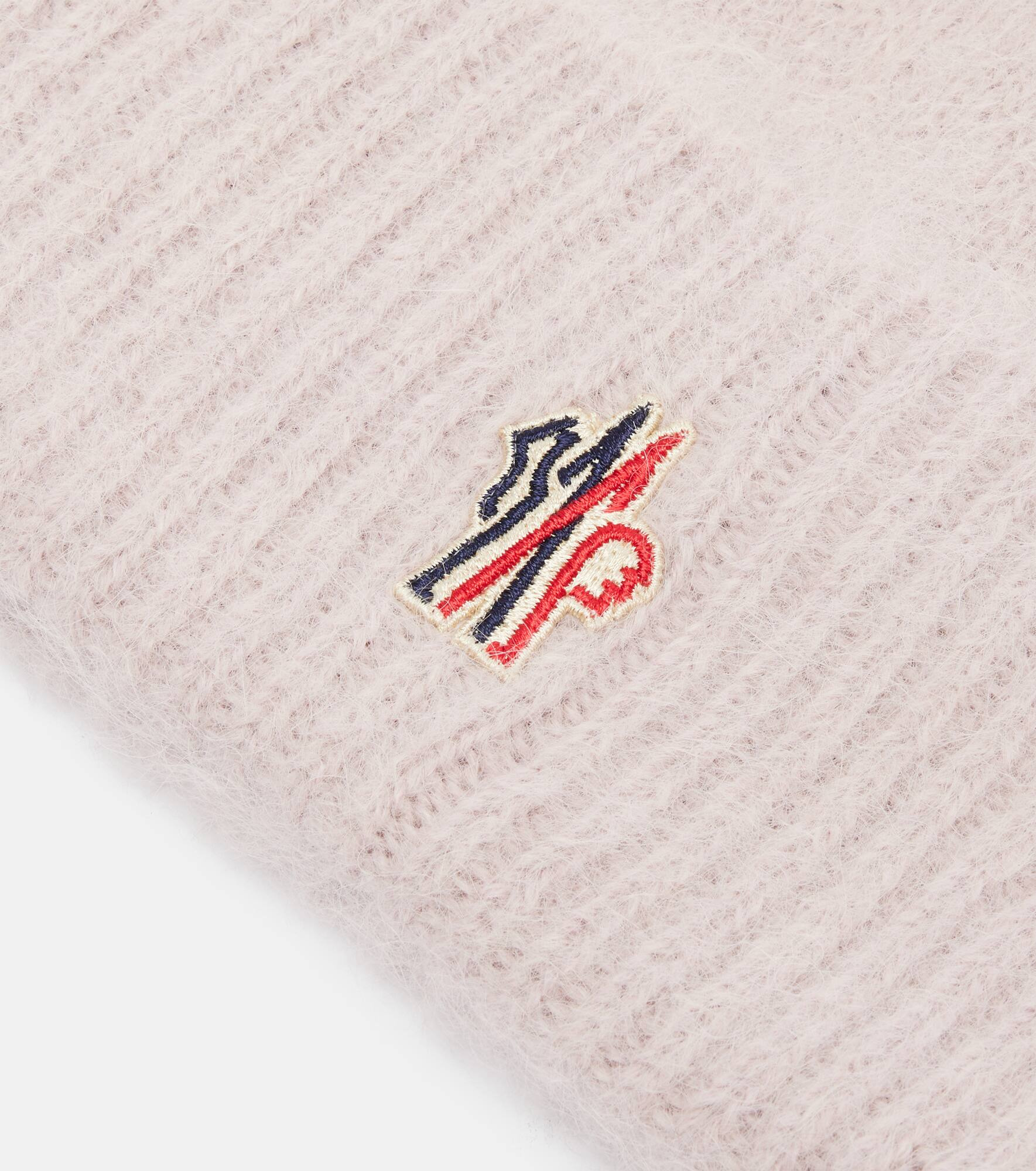Logo alpaca wool-blend beanie - 3