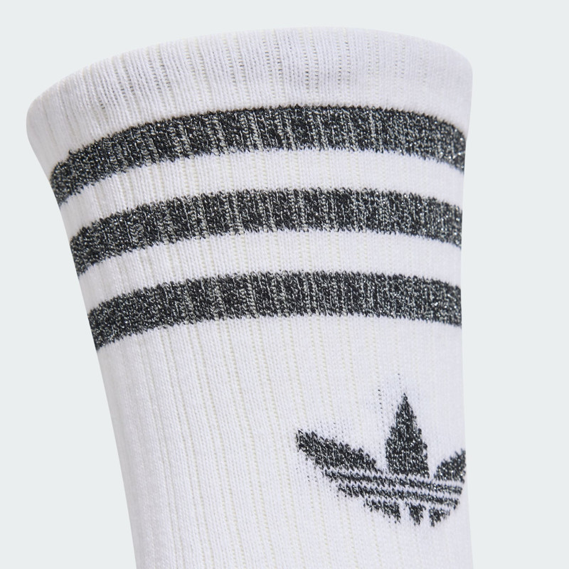 3 STRIPES GLITTER CREW SOCKS 3 PAIRS 3