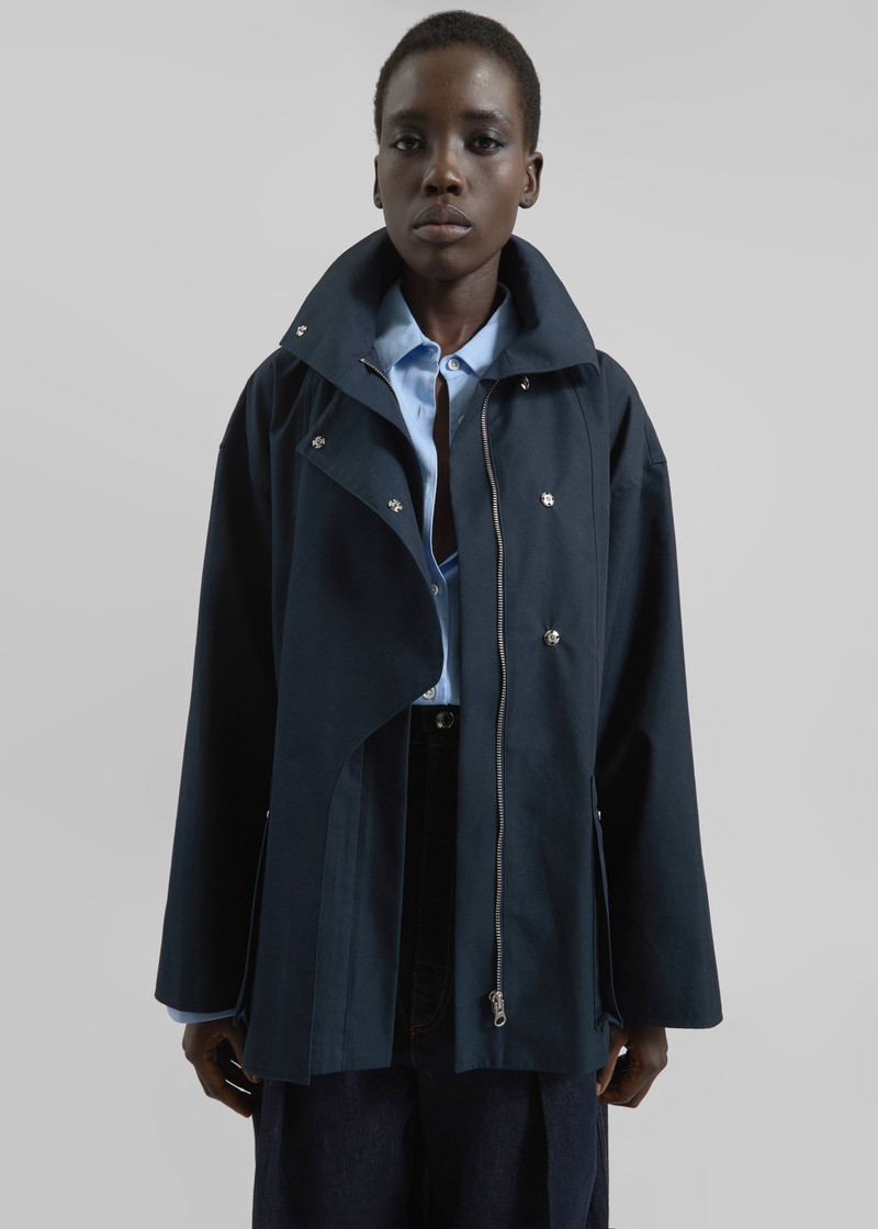 Norris Short Trench - Navy 7