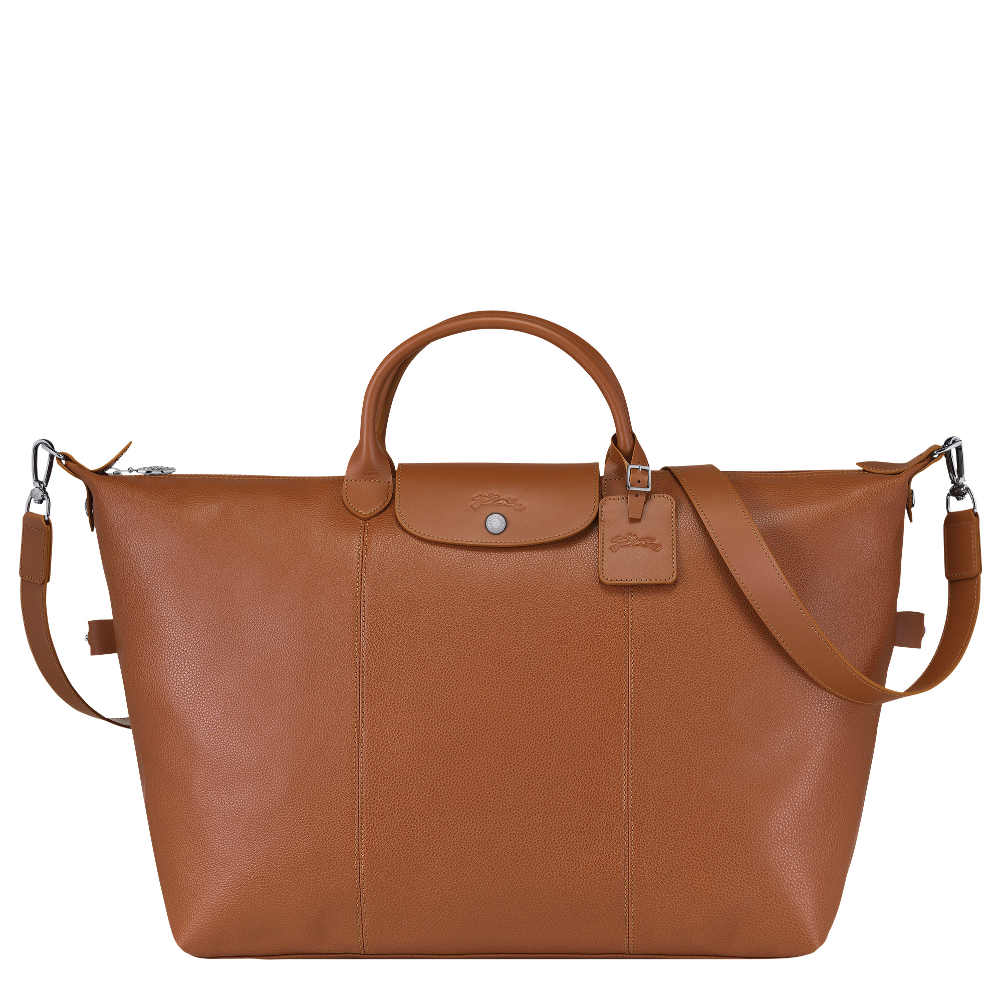 Le Foulonné S Travel bag Caramel - Leather - 1