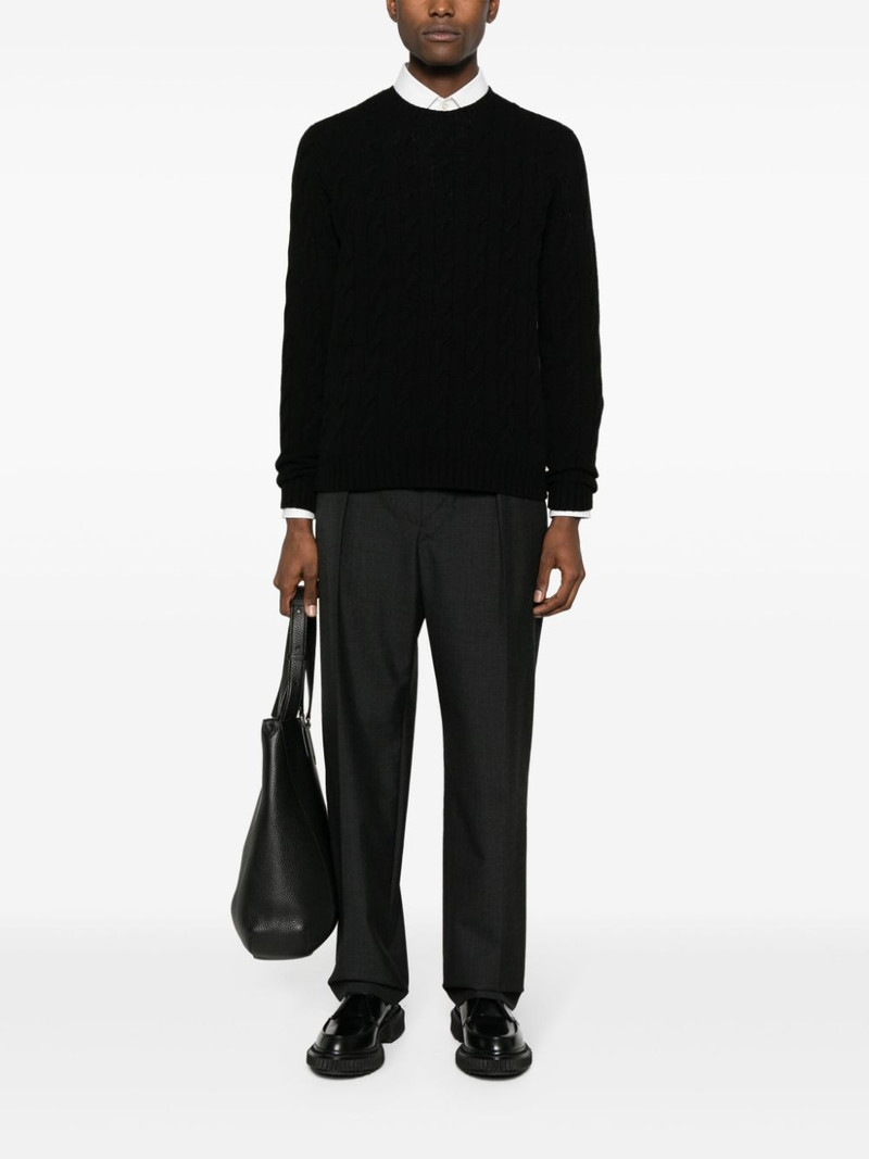 Ralph Lauren cable-knit cashmere jumper outlook