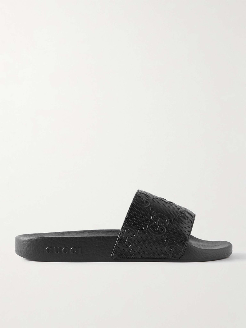 Pursuit Logo-Embossed Rubber Slides - 1