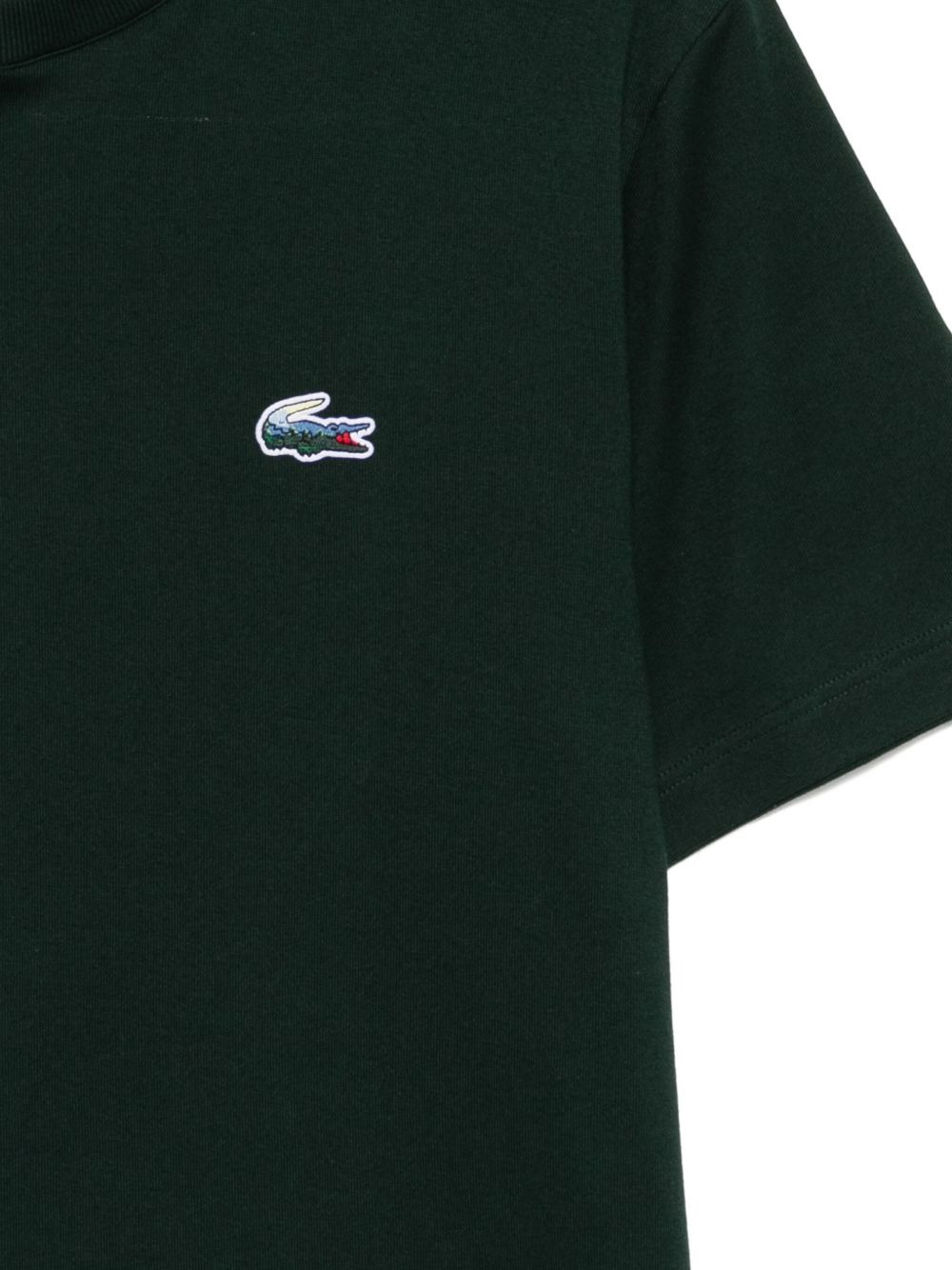 logo-embroidered T-shirt - 3