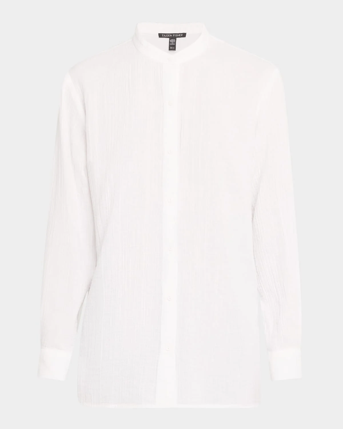 Button-Down Ripple Organic Cotton Shirt - 1