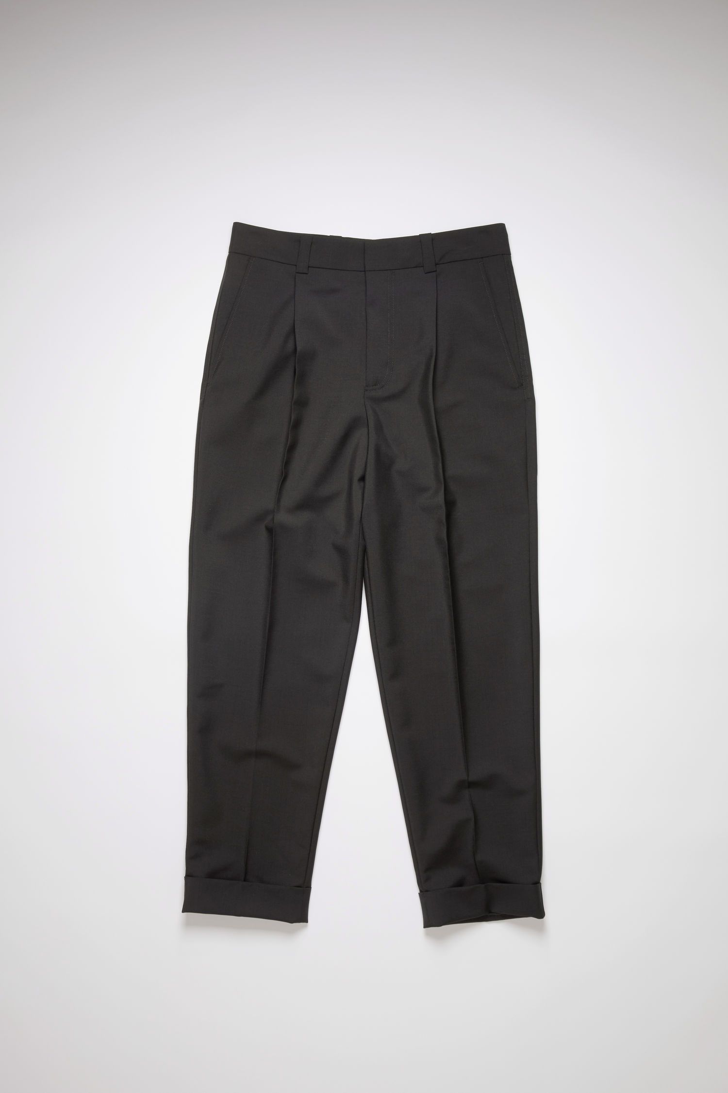 Tapered trousers - Black - 5