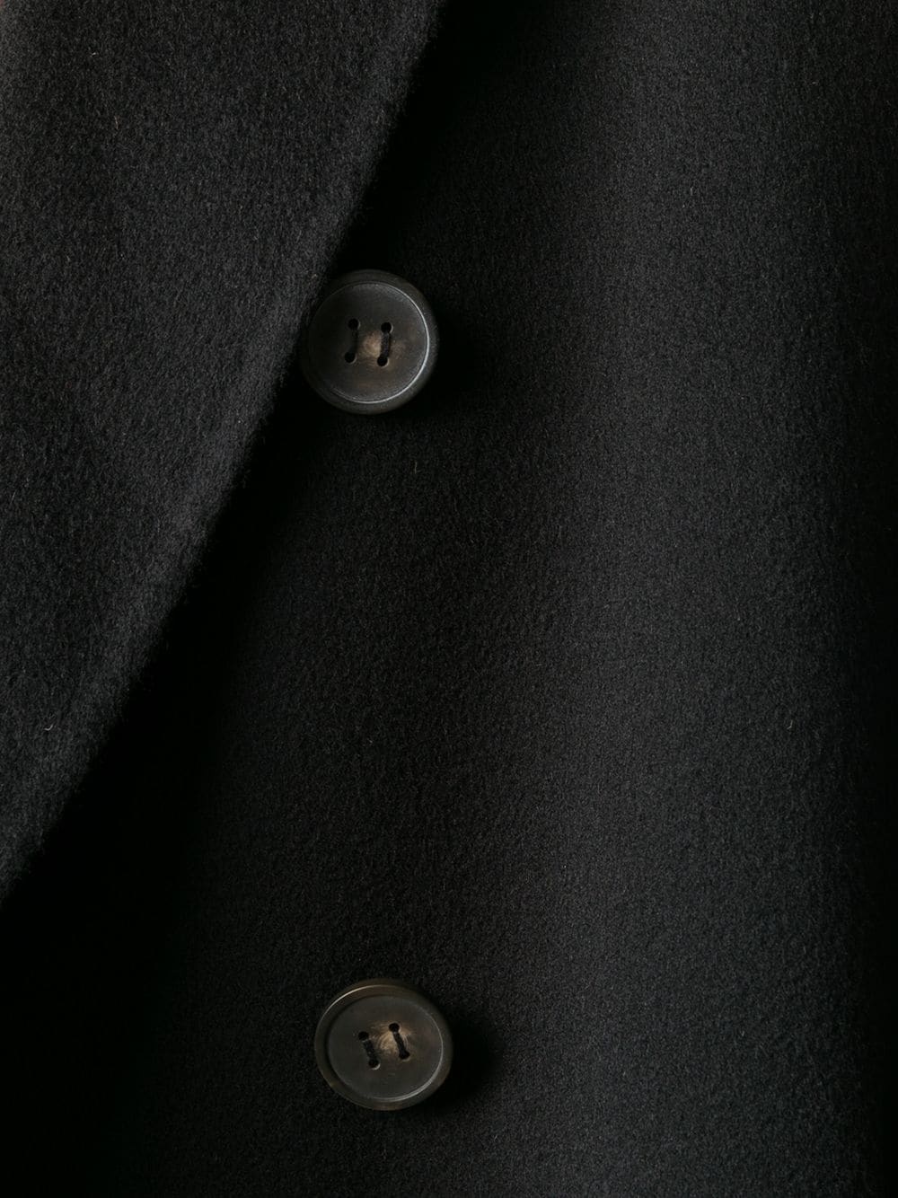 double breasted wool coat - 5