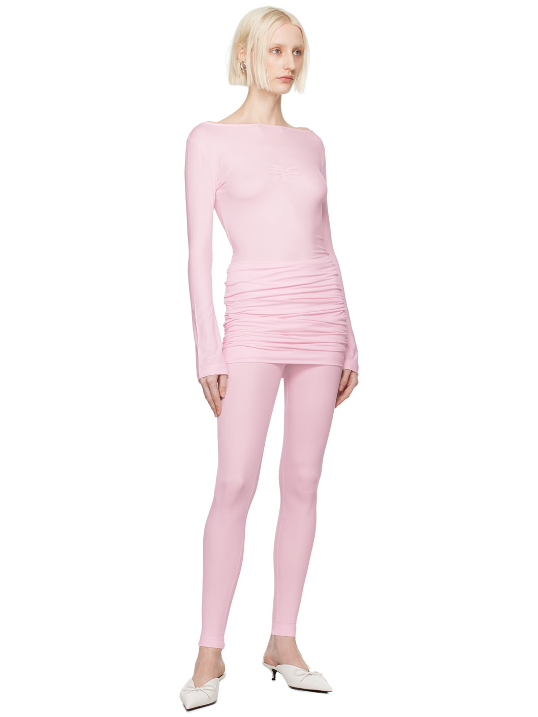 Pink Minimal Justaucorps T-shirt - 5