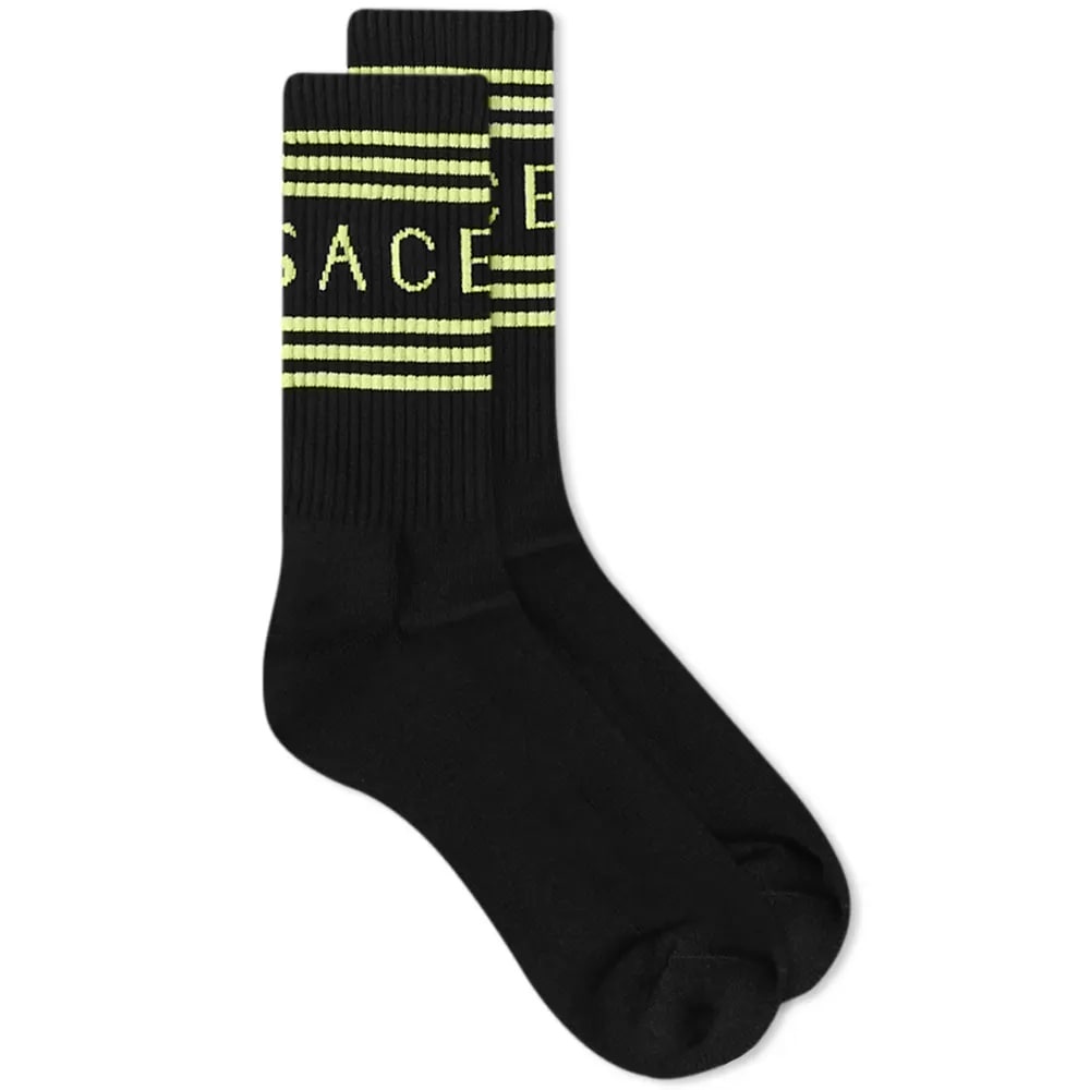 Versace Sports Logo Sock - 1