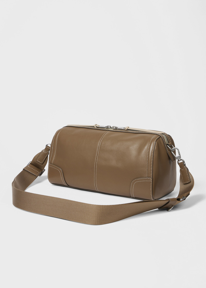 Brown Leather Crossbody Bag 5