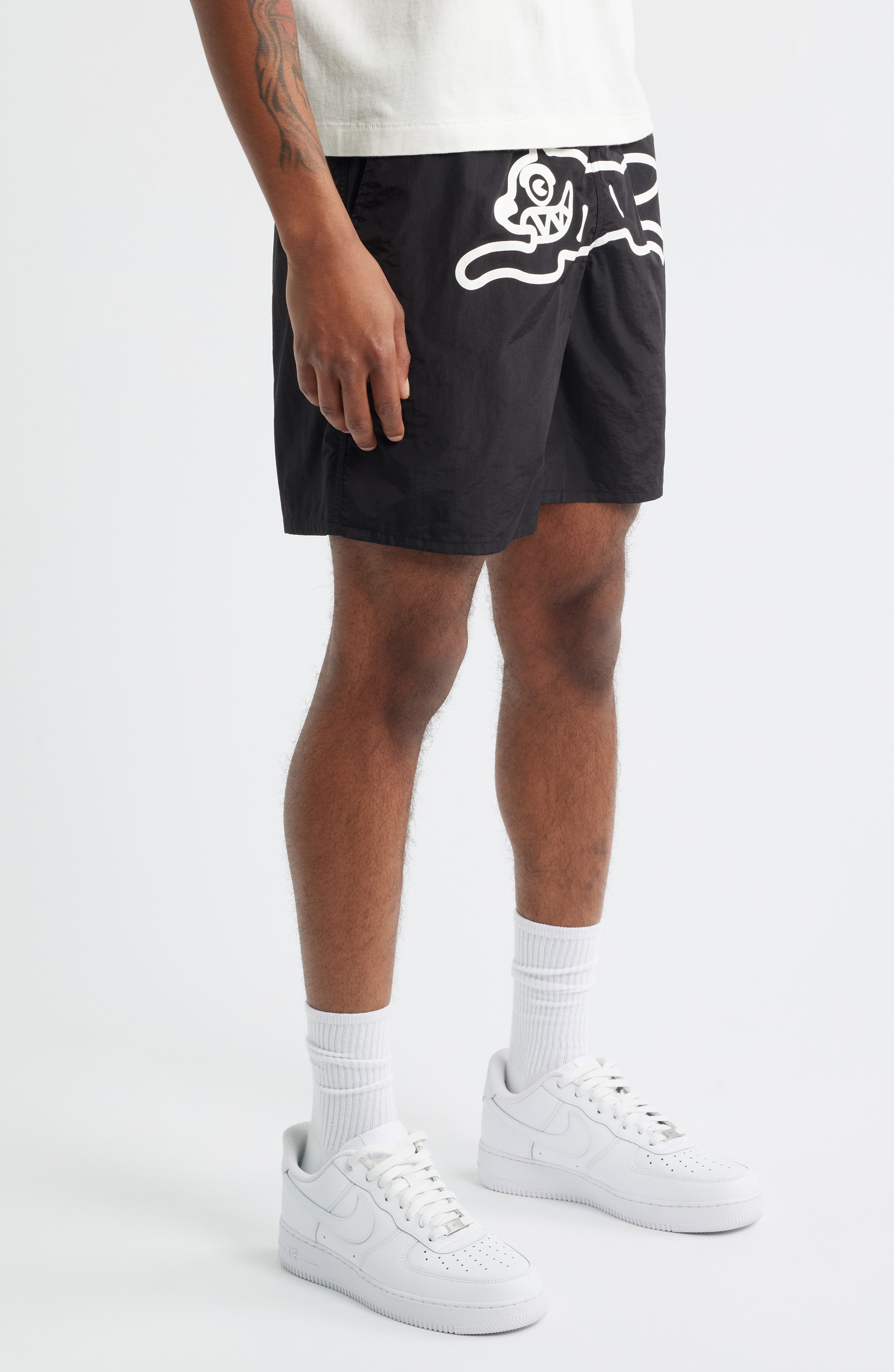ICECREAM Runner Logo Shorts in Black at Nordstrom - 3