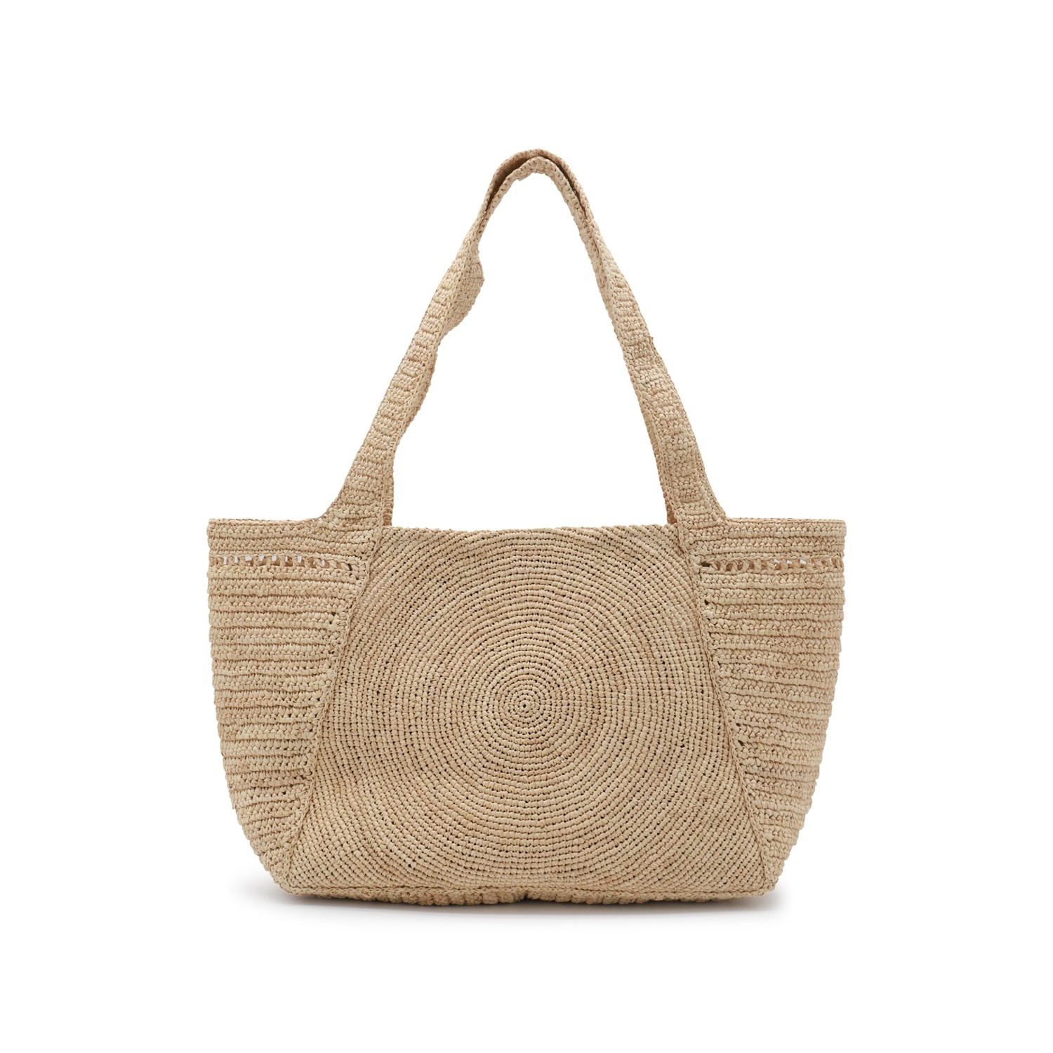 NATURAL RAFFIA TOTE BAG - 3