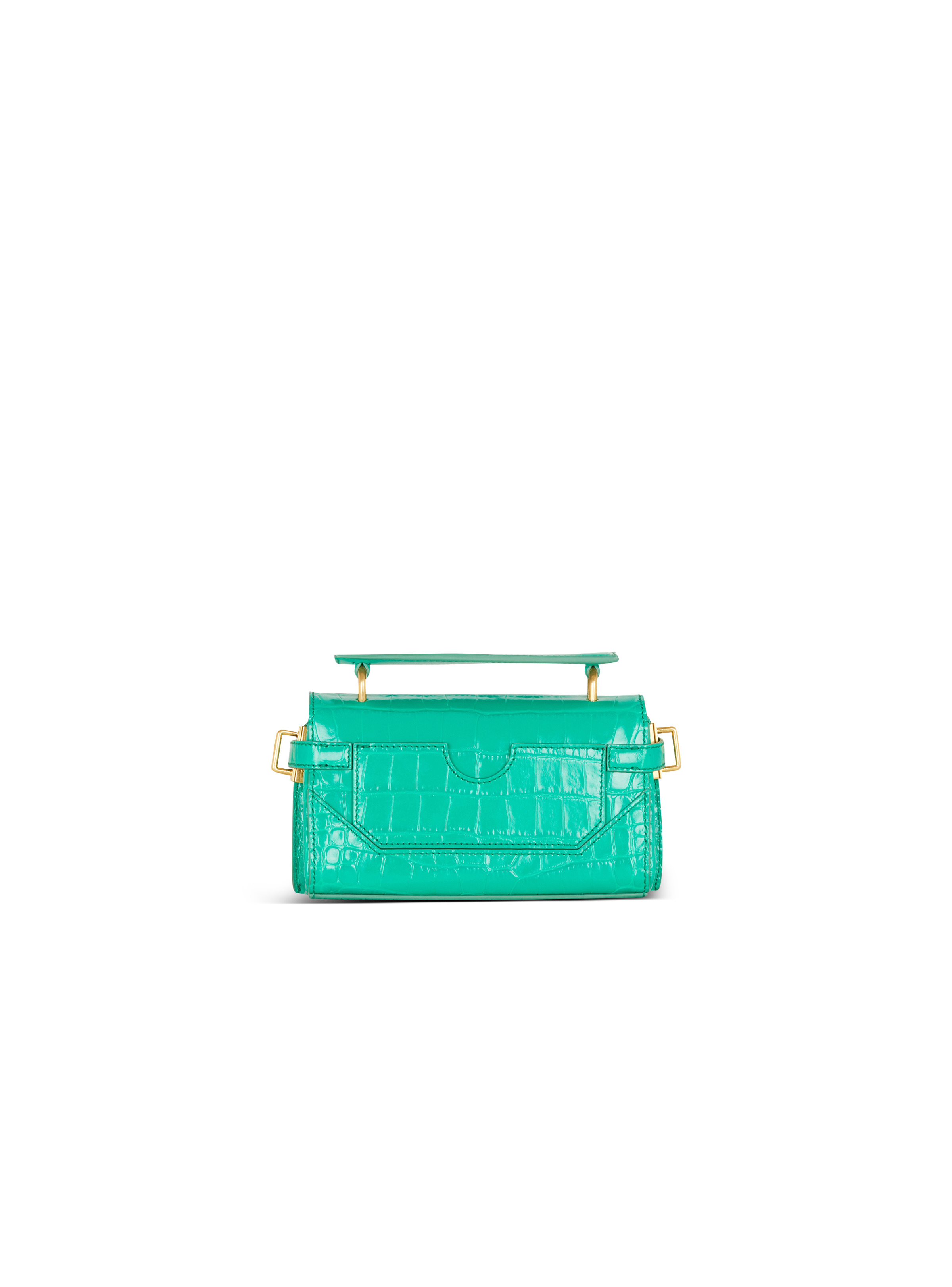 B-Buzz 19 bag in crocodile-print leather - 4