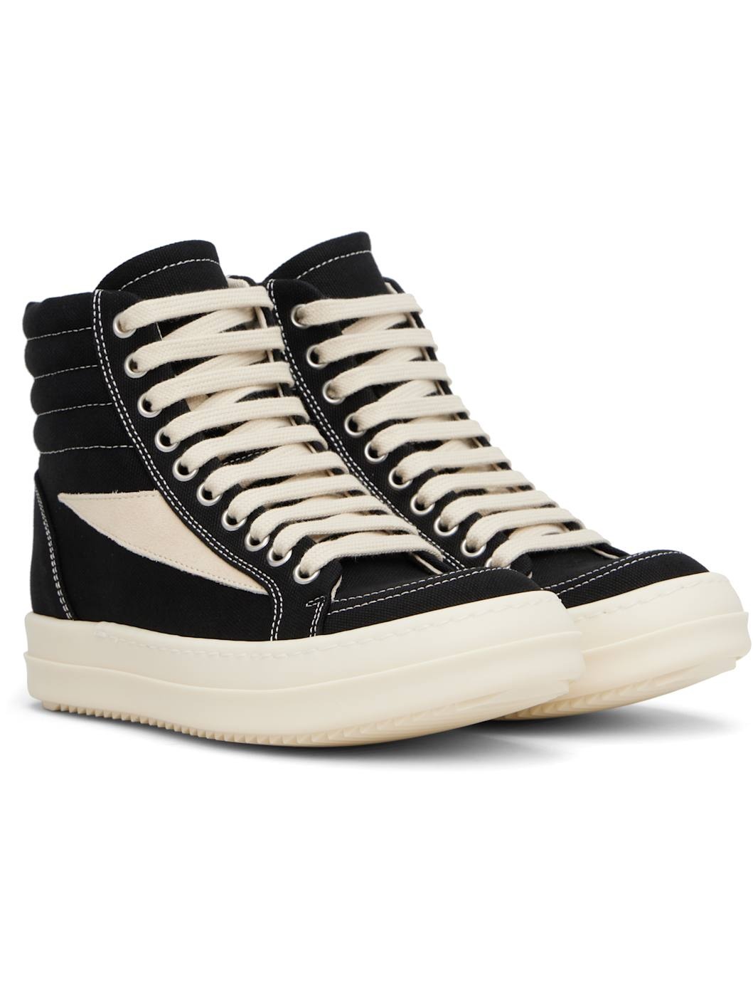 Black Hollywood Vintage High Sneaks Sneakers - 4