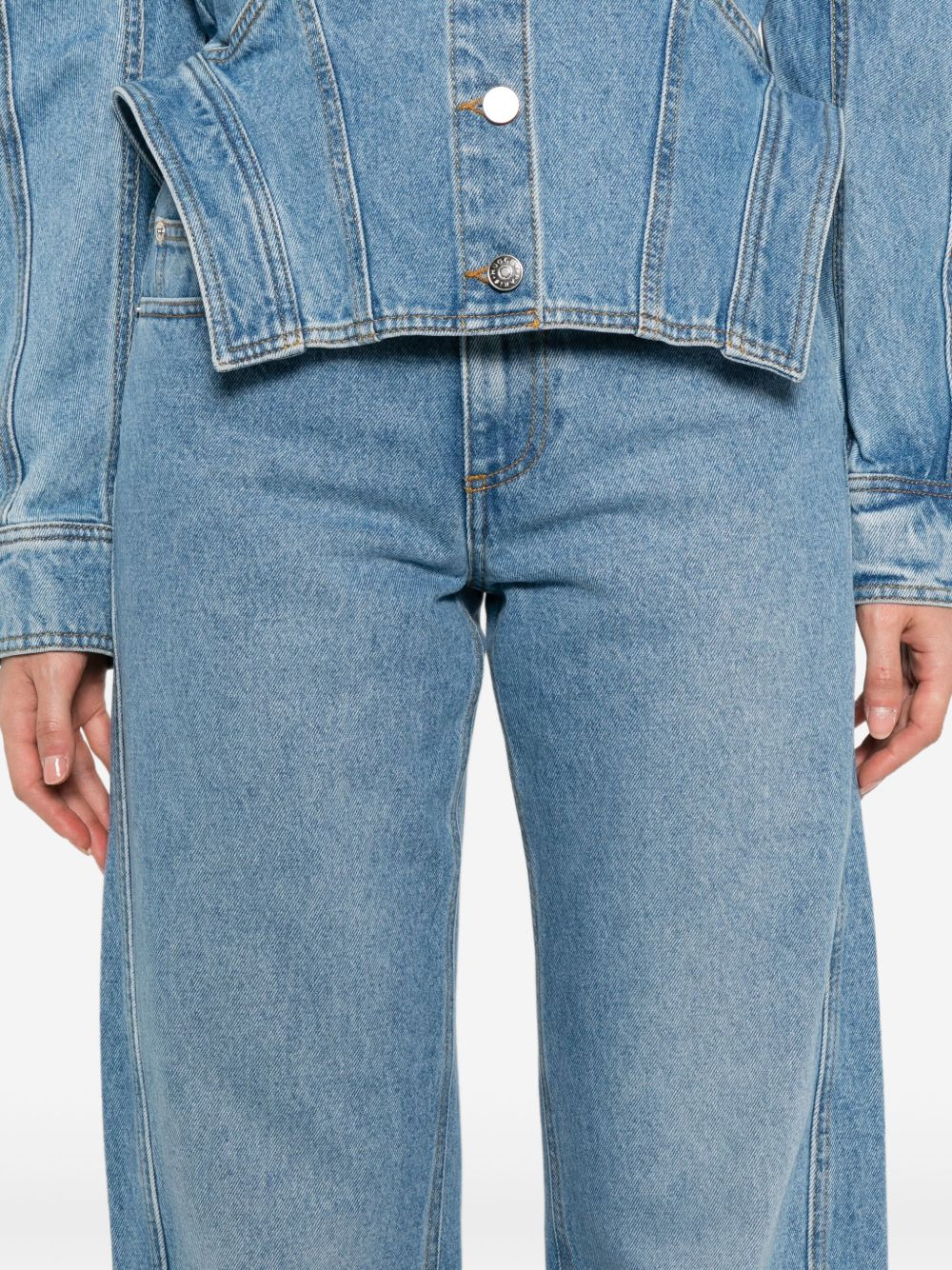 straight-leg jeans - 5