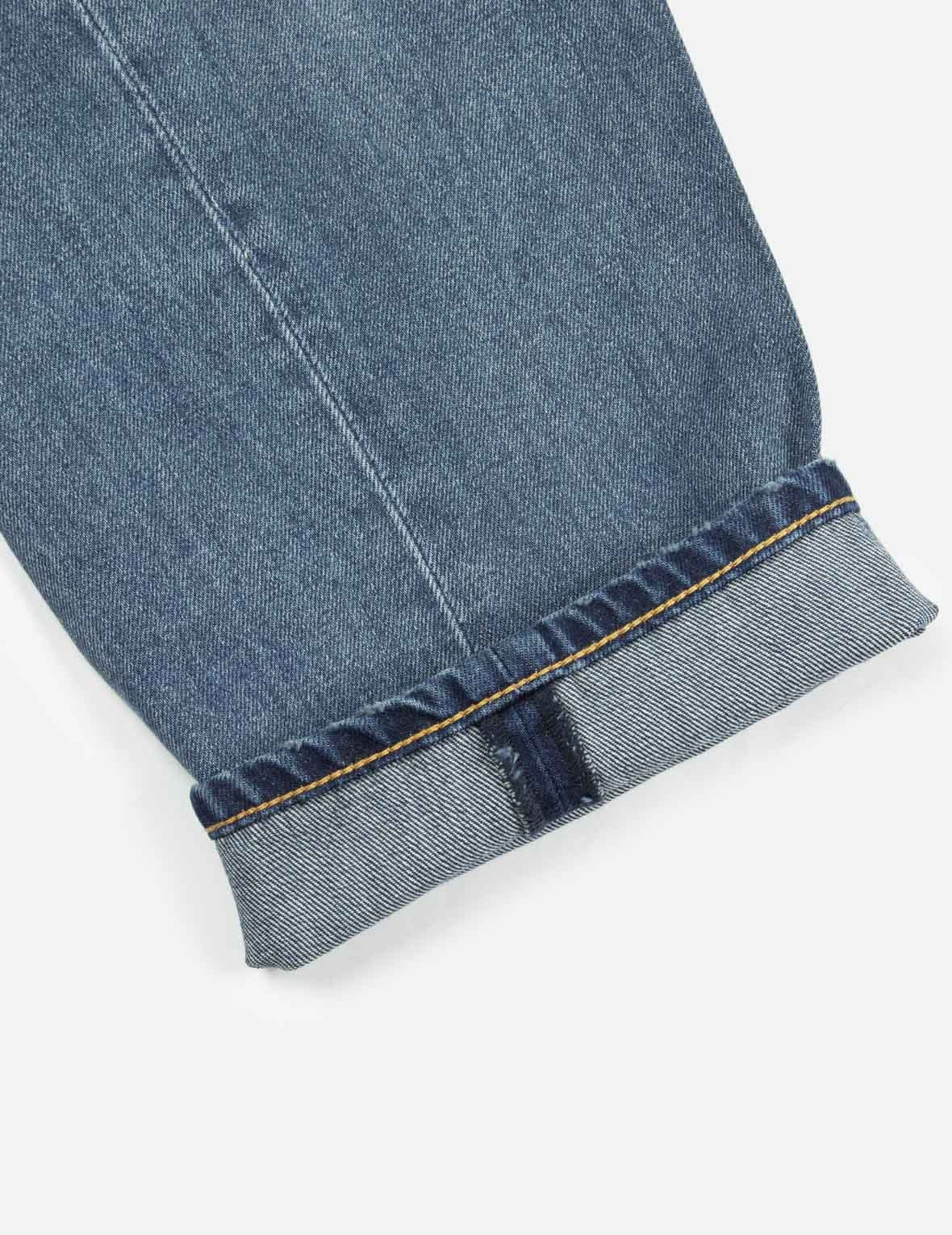 PLAYFUL GODHEAD PRINT AND SEAGULL EMBROIDERY 3D FIT JEANS - 10