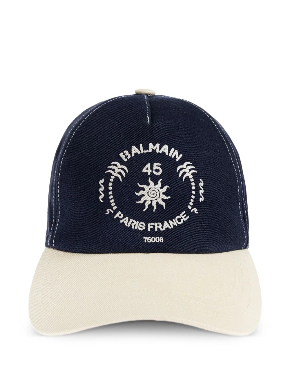 adjustable strap logo cap - 1