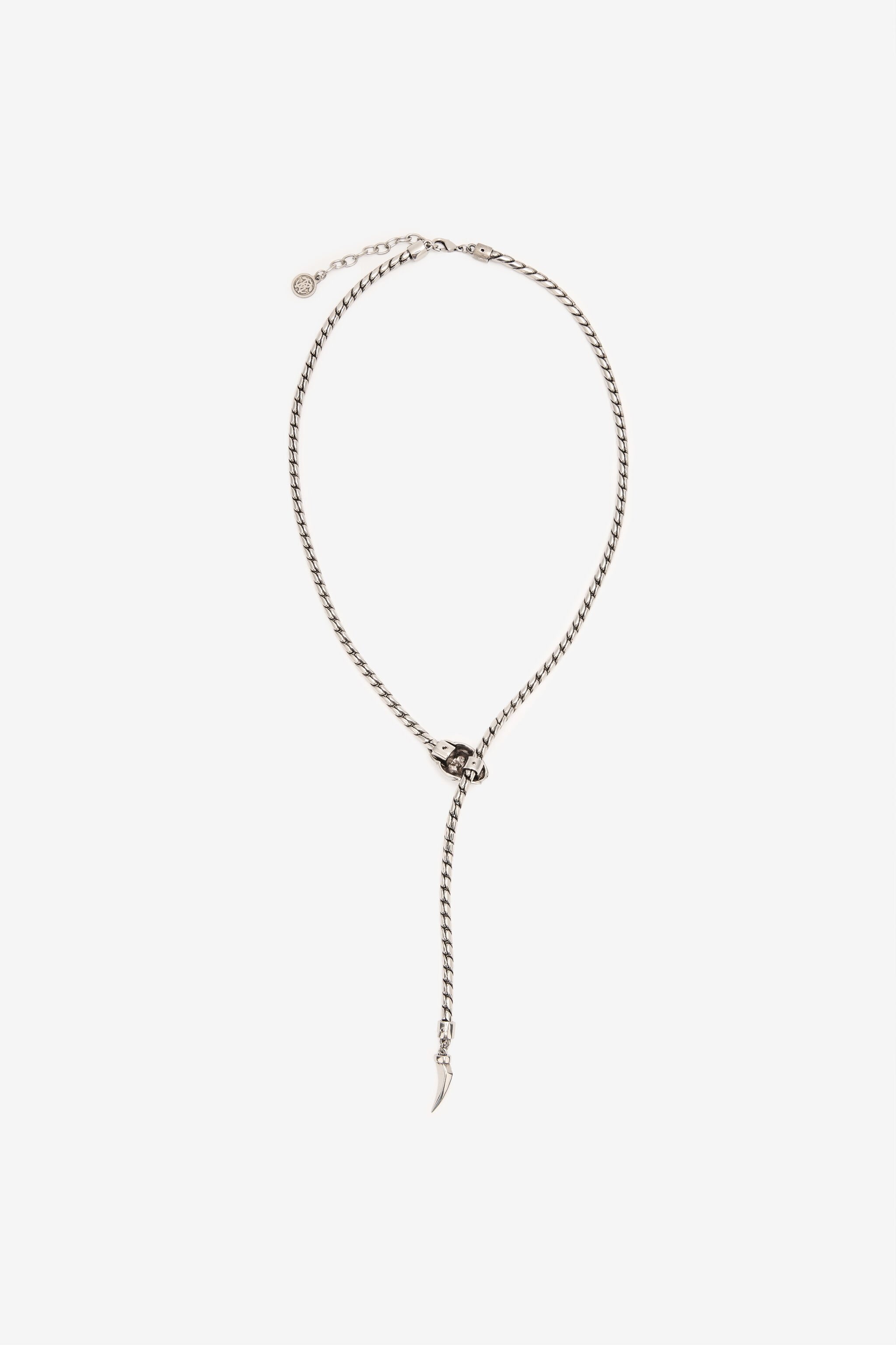 Snake And Fang Necklace - 3