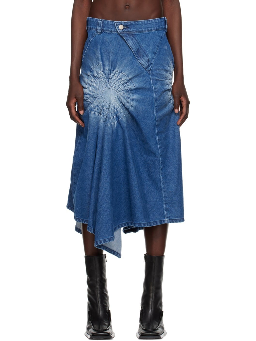 Blue Drift Skirt - 1