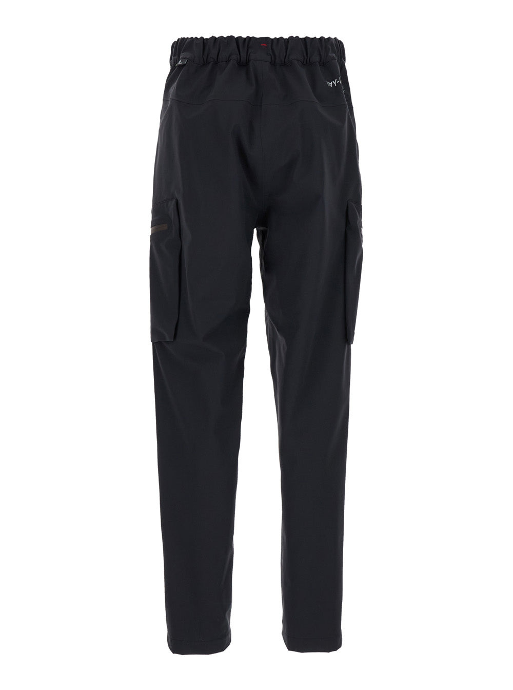 Moncler Grenoble Women Black Cargo Pants With Adjustable Waist In Stretch Fabric Woman - 2
