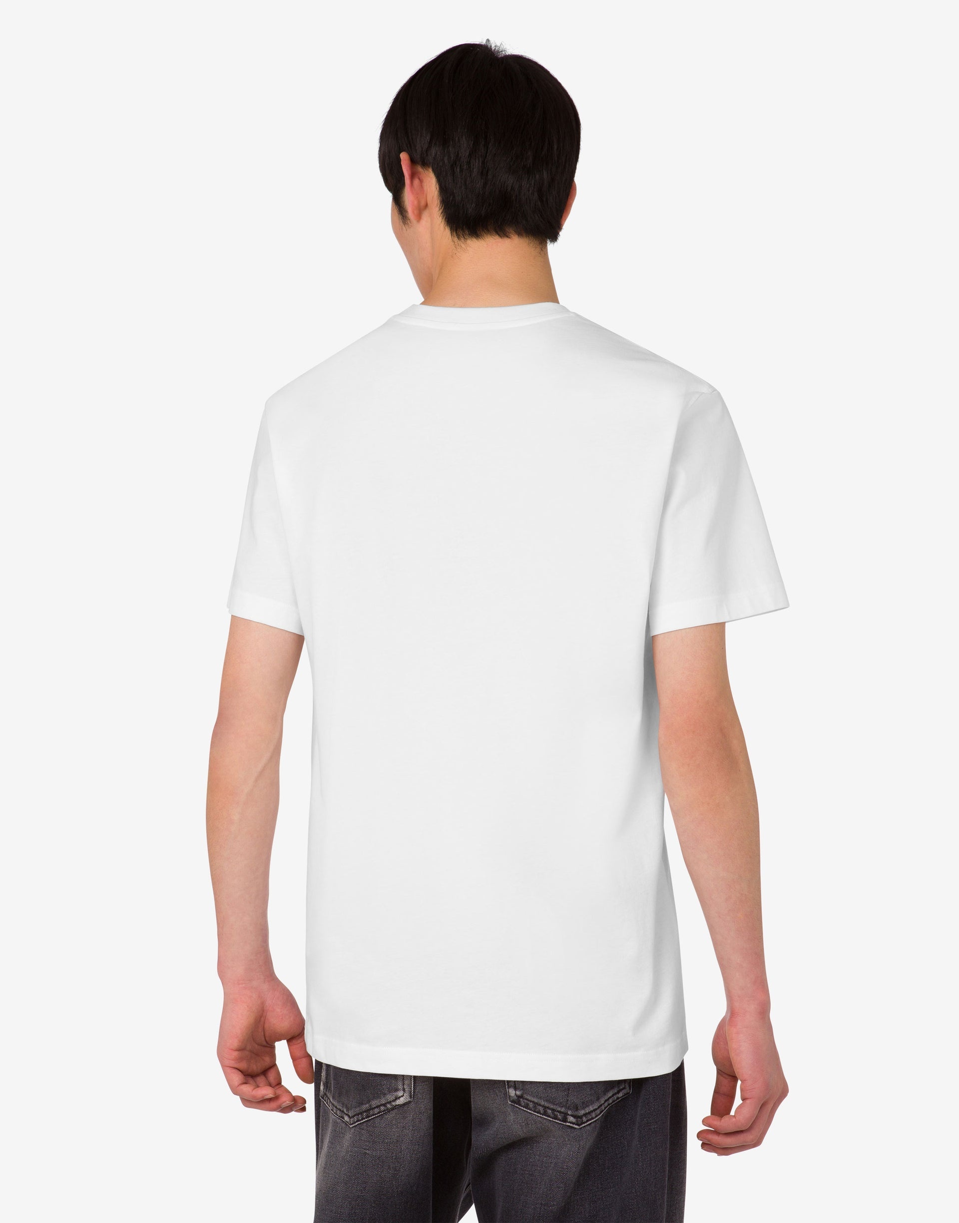 PRINTED ORGANIC COTTON JERSEY T-SHIRT - 3