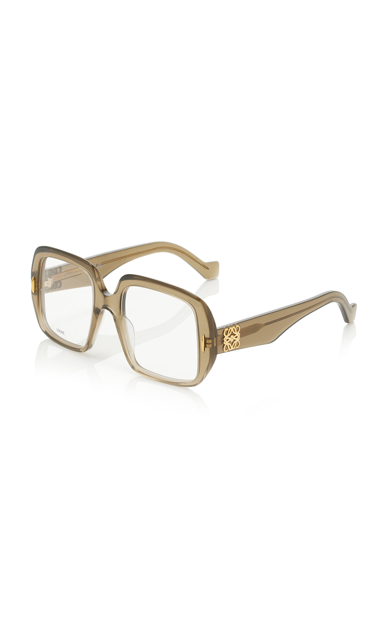 Anagram Square-Frame Acetate Sunglasses neutral - 3