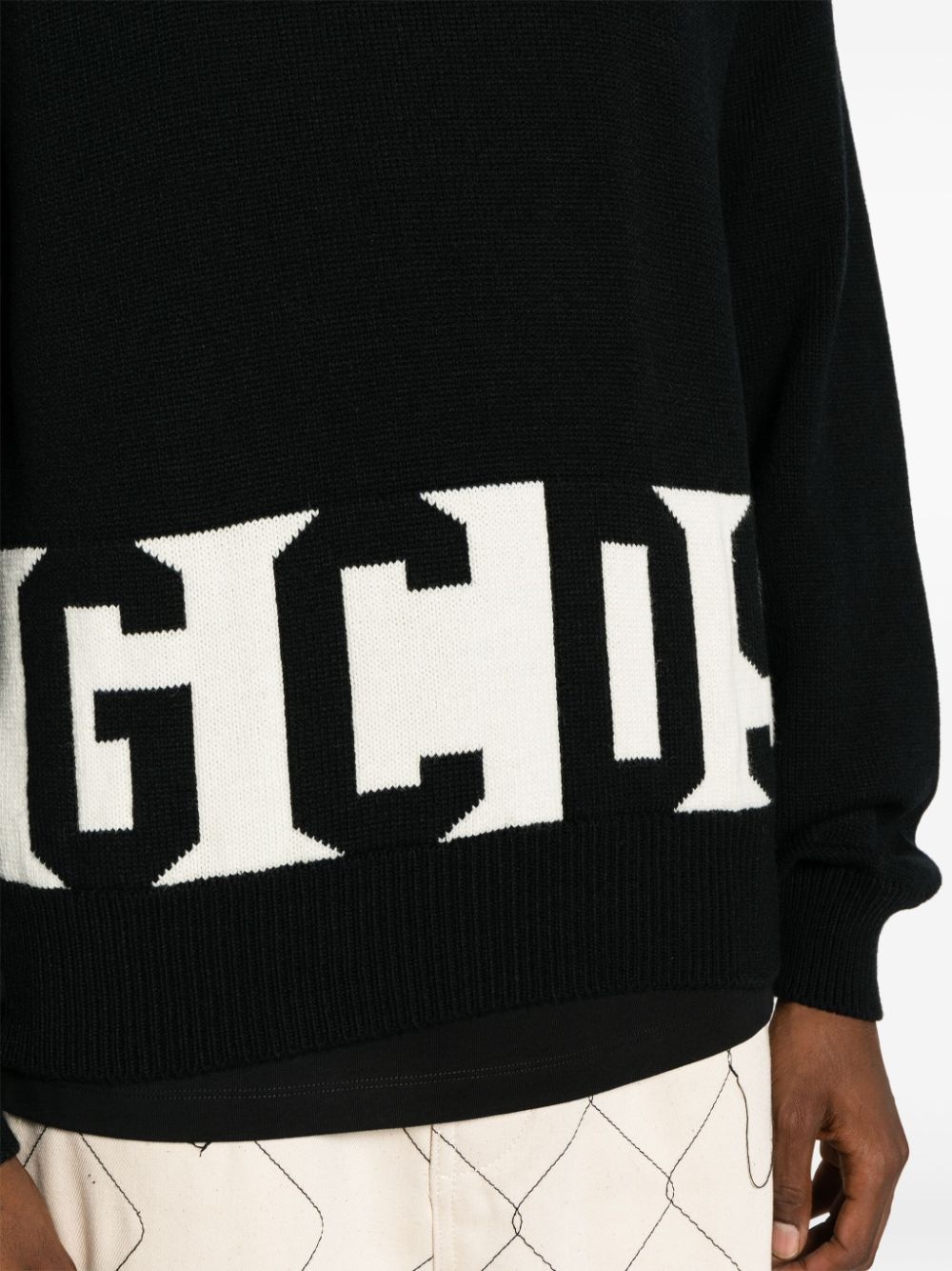 low band logo sweater - 9