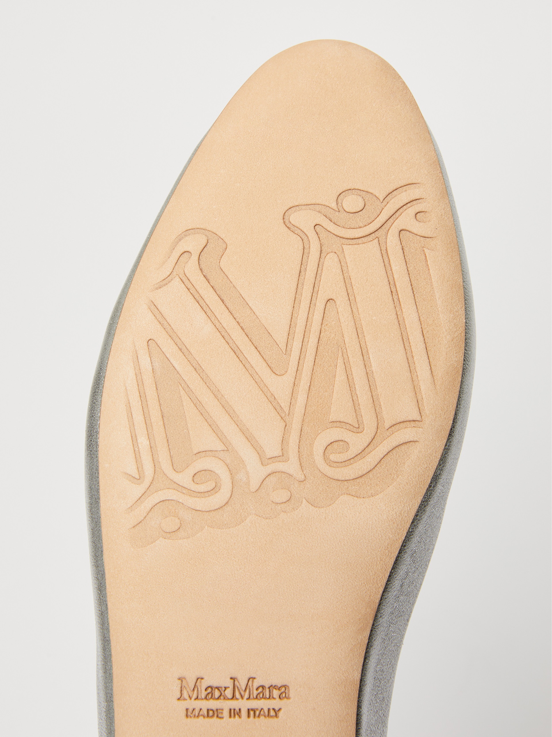 SILVERCIRCUS Laminated Nappa leather ballet flats - 5