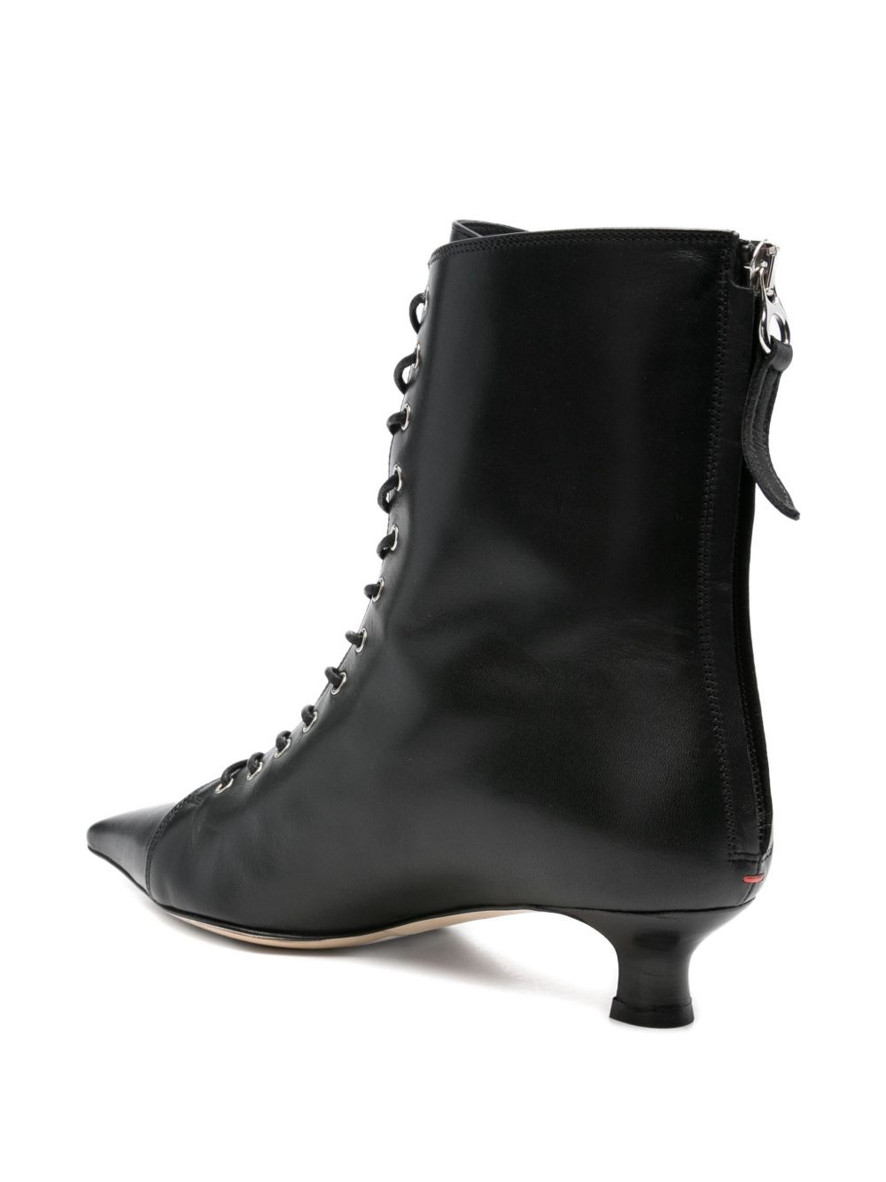 40mm Trixi lace-up pointed-toe boots - 3