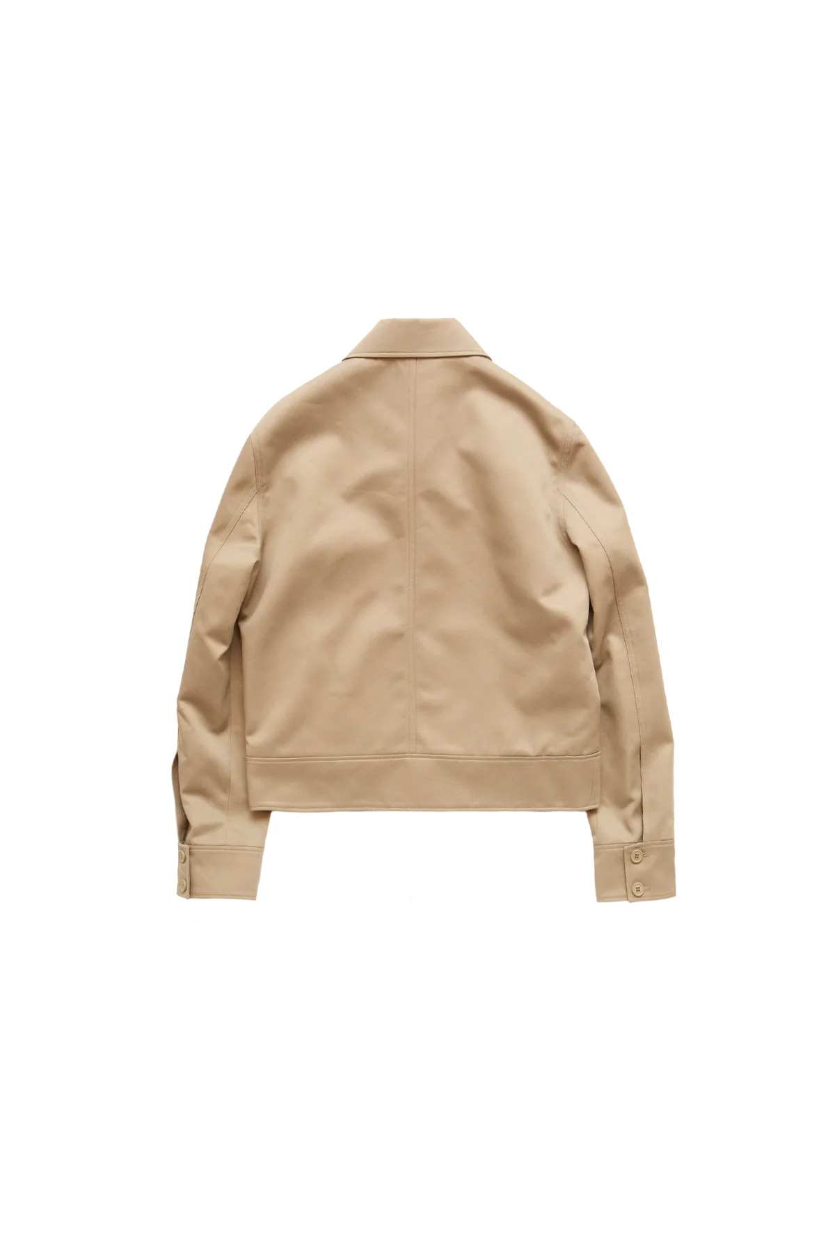 Courreges Officer Polycotton Jacket Beige - 2