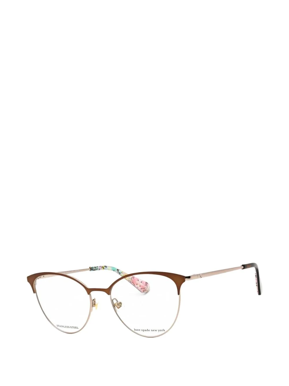 Izabel browline-frame glasses - 1