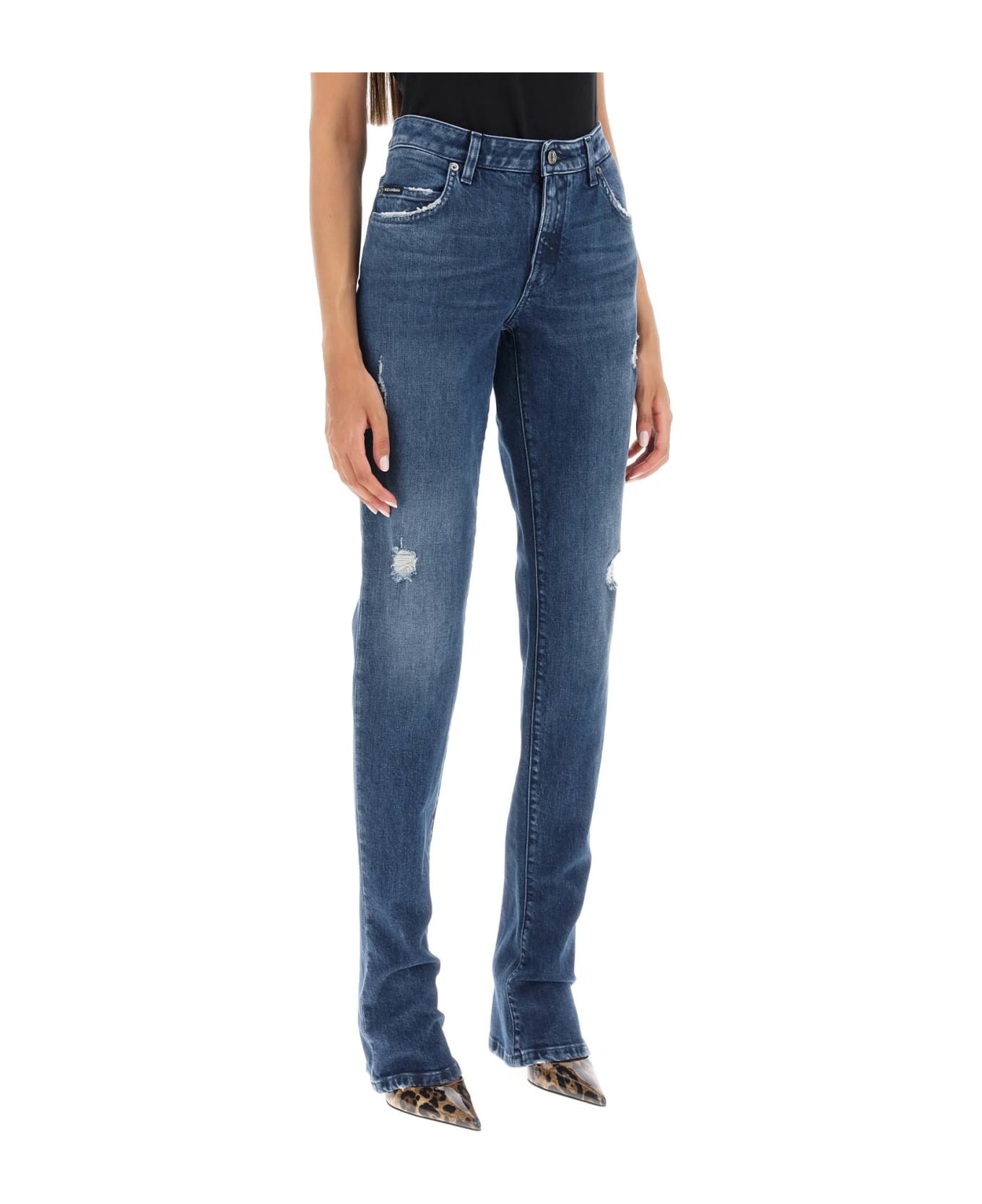 Low Rise Trumpet Jeans - 2