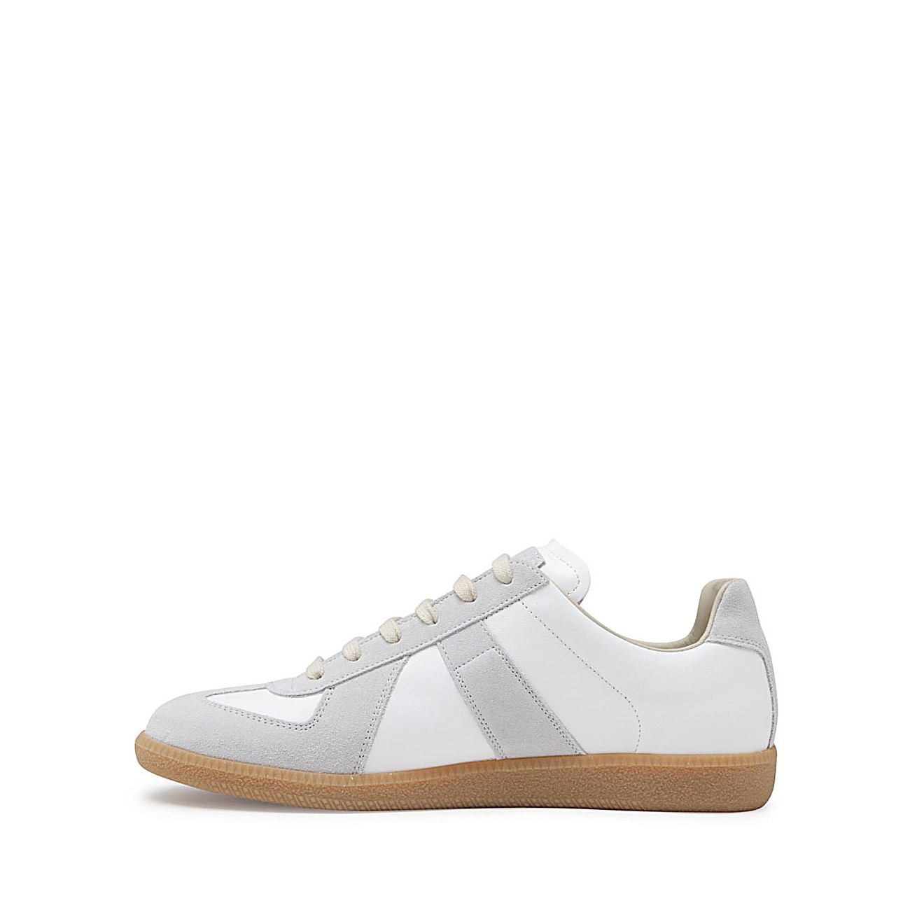 white leather replica sneakers - 2