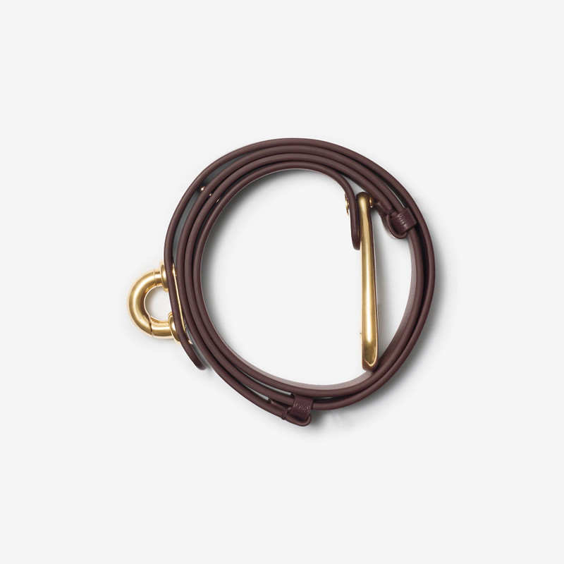 Thin Leather Bridle Belt 3